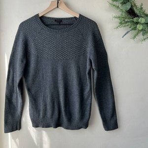 Talbots Charcoal Gray Sweater